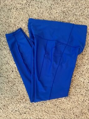 All In Motion Royal Blue High-Waist Leggings Size Small